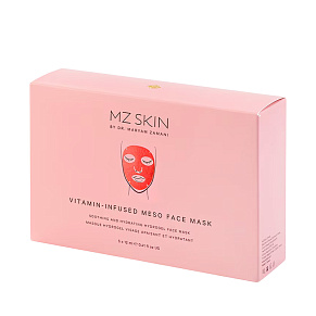 Набор гидрогелевых масок для лица с гиалуроновой кислотой и витаминами MZ Skin Vitamin-Infused Meso Face Mask - картинка 