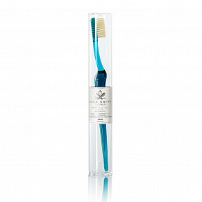 Зубная щетка с нейлоновой щетиной жесткая Acca Kappa Toothbrush Ocean Blue - фото