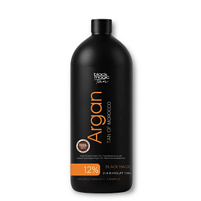 Профессиональный лосьон Black Magic Argan Tan Chocolate Base 12%: фотография