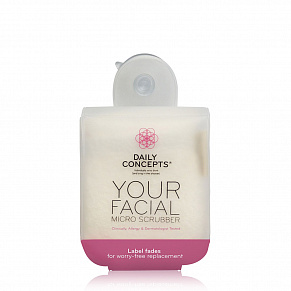 Мочалка-скраббер для лица Daily Concepts Your Facial Micro Scrubber - изображение 