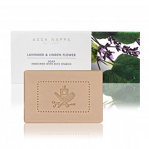 Мыло туалетное Acca Kappa Lavender and Linden Flower Soap - изображение 