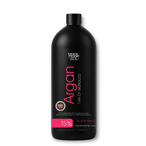 Профессиональный лосьон Black Magic Argan Tan Chocolate Base 15%: фотография