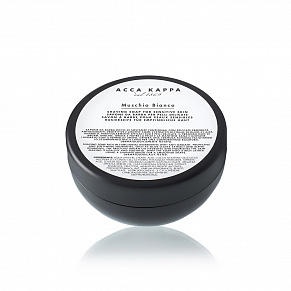 Мыло для бритья для чувствительной кожи Acca Kappa Muschio Bianco Shaving Soap For Sensitive Skin - изображение 