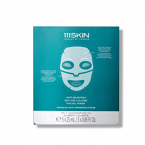 Биоцеллюлозная маска для проблемной кожи лица 111SKIN Anti Blemish Biocellulose Facial - картинка 