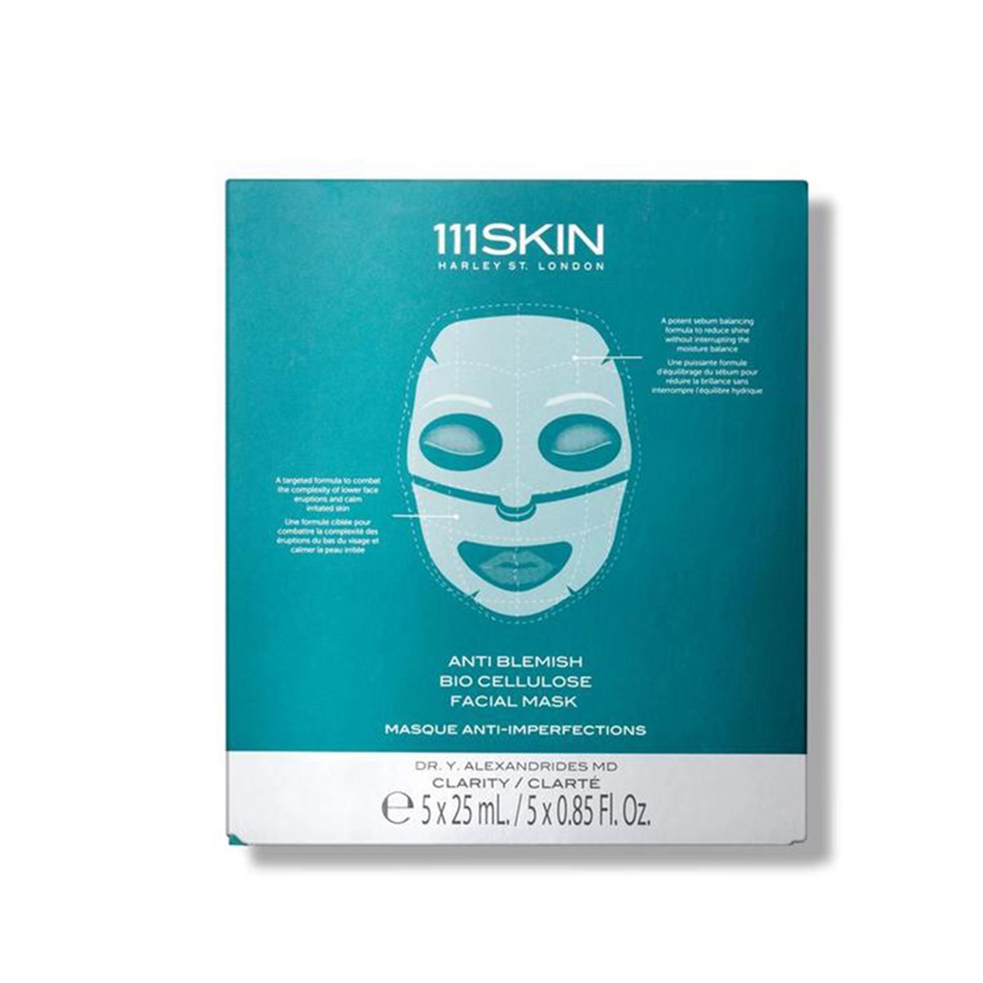 Биоцеллюлозная маска для проблемной кожи лица 111SKIN Anti Blemish  Biocellulose Facial: товары для макияжа и по уходу за лицом | tangallery.by