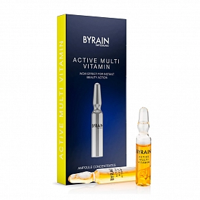 Ампульный концентрат для лица актив мульти витамин Byrain Activ Multi Vitamin - картинка 