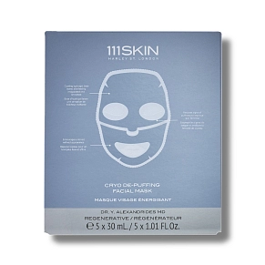 Тонизирующая противоотечная маска для лица 111SKIN Sub Zero De-Puffing Energy Mask - картинка 
