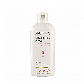 Фото: Шампунь для роста волос для женщин Crescina HFSC Transdermic Shampoo Woman