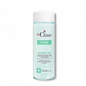 Тоник для лица и шеи с гиалуроновой кислотой и витамином B5 Dr.Clinic Tonic - картинка 