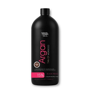Профессиональный лосьон Black Magic Argan Tan Chocolate Base 15%: фотография