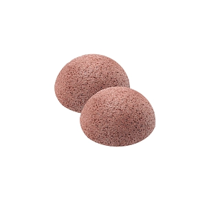 Натуральный спонж конняку из красной глины MZ Skin Natural Konjac Sponge Red Clay Konjac Sponge - картинка 