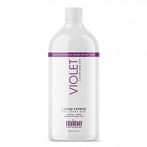 Профессиональный лосьон MineTan Violet Pro Spray Mist: фотография