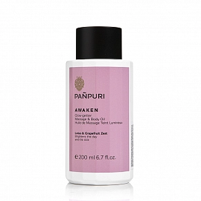 Масло для тела Panpuri Awaken Glow-Getter Massage and Body Oil - изображение 