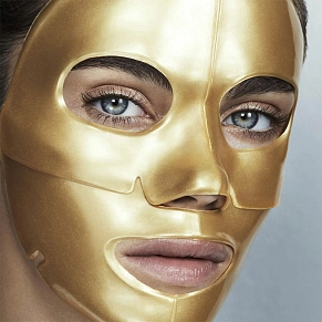 Набор масок для лица для увлажнения и выравнивания тона кожи MZ Skin Hydra-Lift Golden Facial Treatment Mask - картинка 