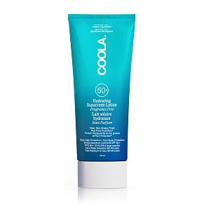 Солнцезащитный лосьон для тела без запаха SPF50+ Coola Hydrating Sunscreen Lotion - изображение 